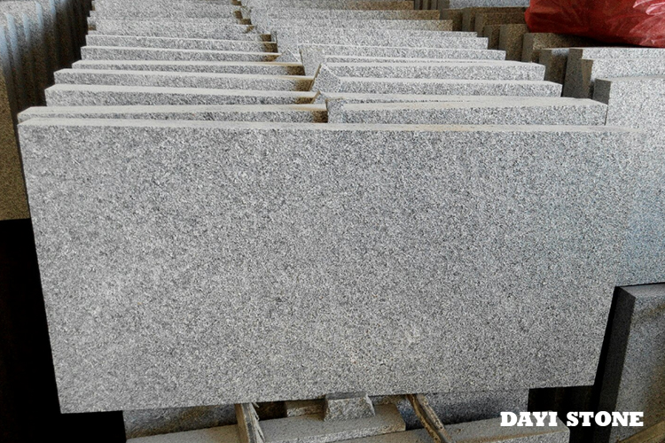 Paving Dark Grey Granite G654 Top flamed others sawn 30x60x3cm - Dayi Stone